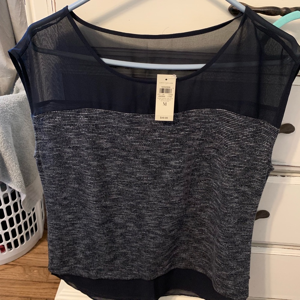 Ann Taylor Short Sleeve Shirt